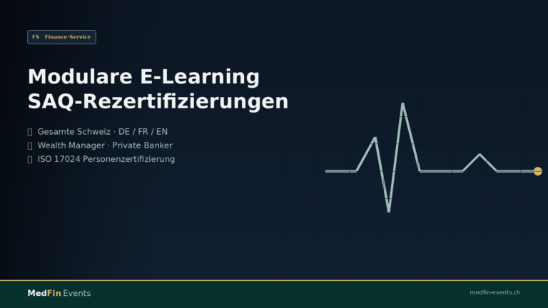 Modulare E-Learning SAQ-Rezertifizierungen