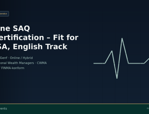 Online SAQ Recertification – Fit for FinSA, English Track