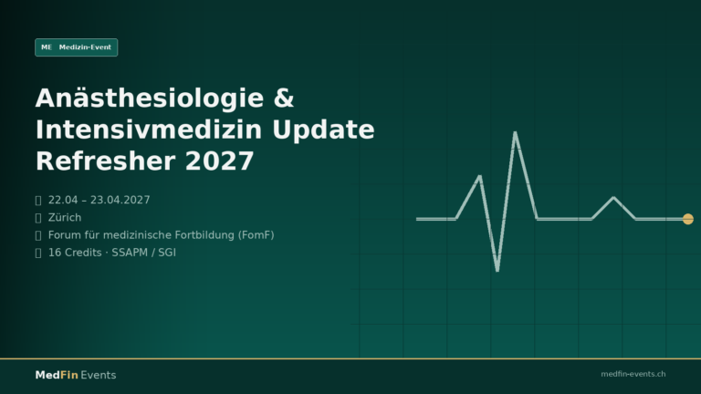 Anästhesiologie und Intensivmedizin Update Refresher 2027