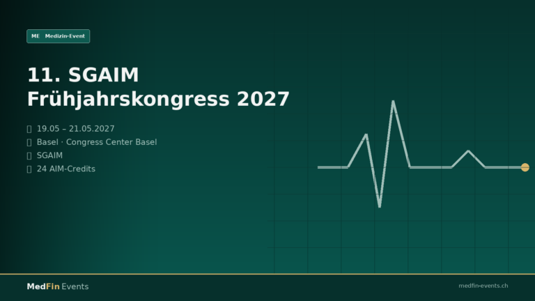 11. SGAIM Frühjahrskongress 2027