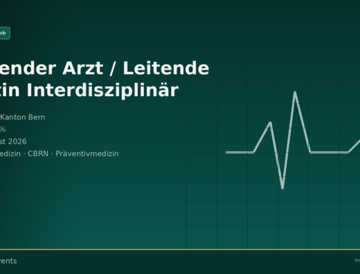Leitender Arzt / Leitende Ärztin Interdisziplinär